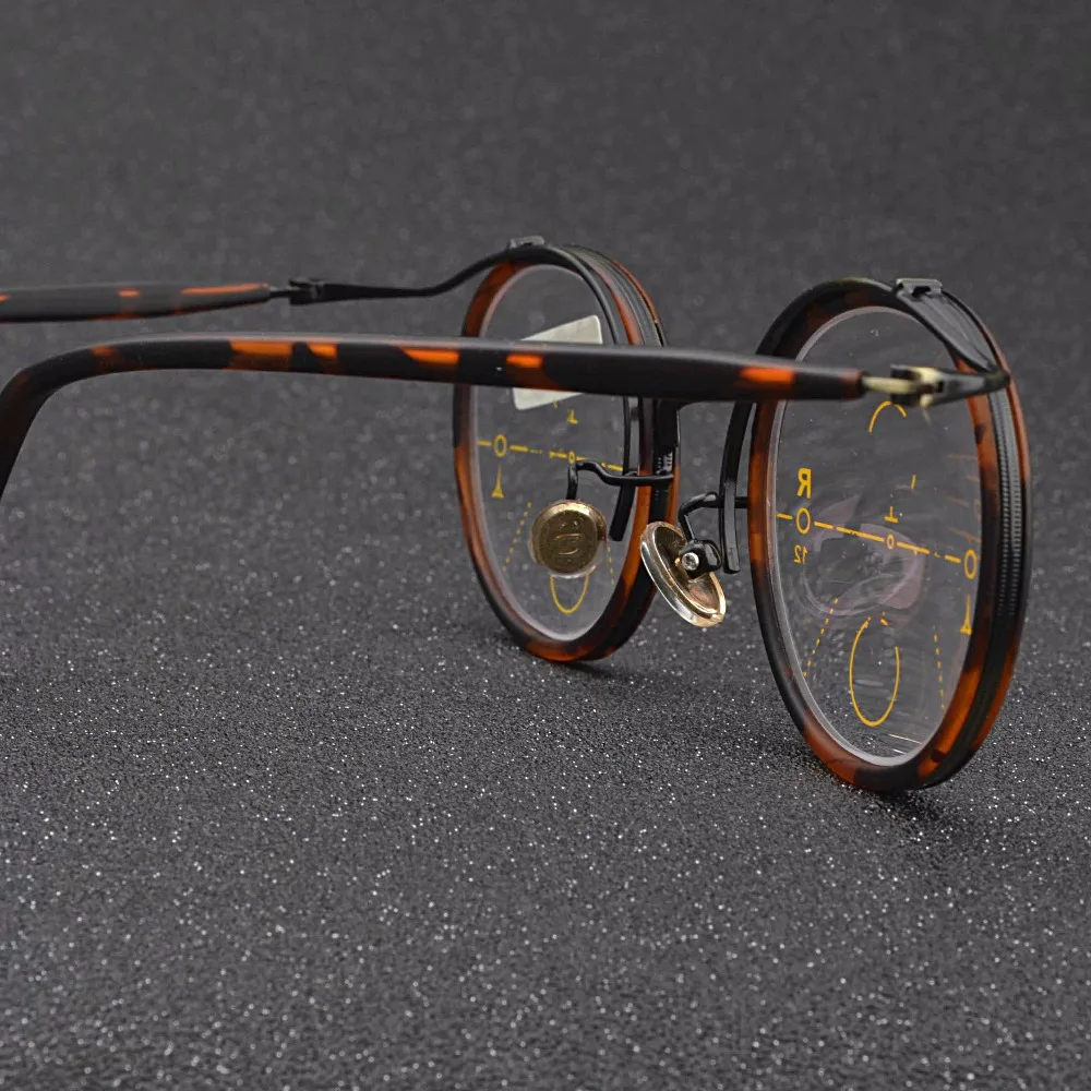 Брендовые прогрессивные очки для чтения с мультифокальными линзами мужские