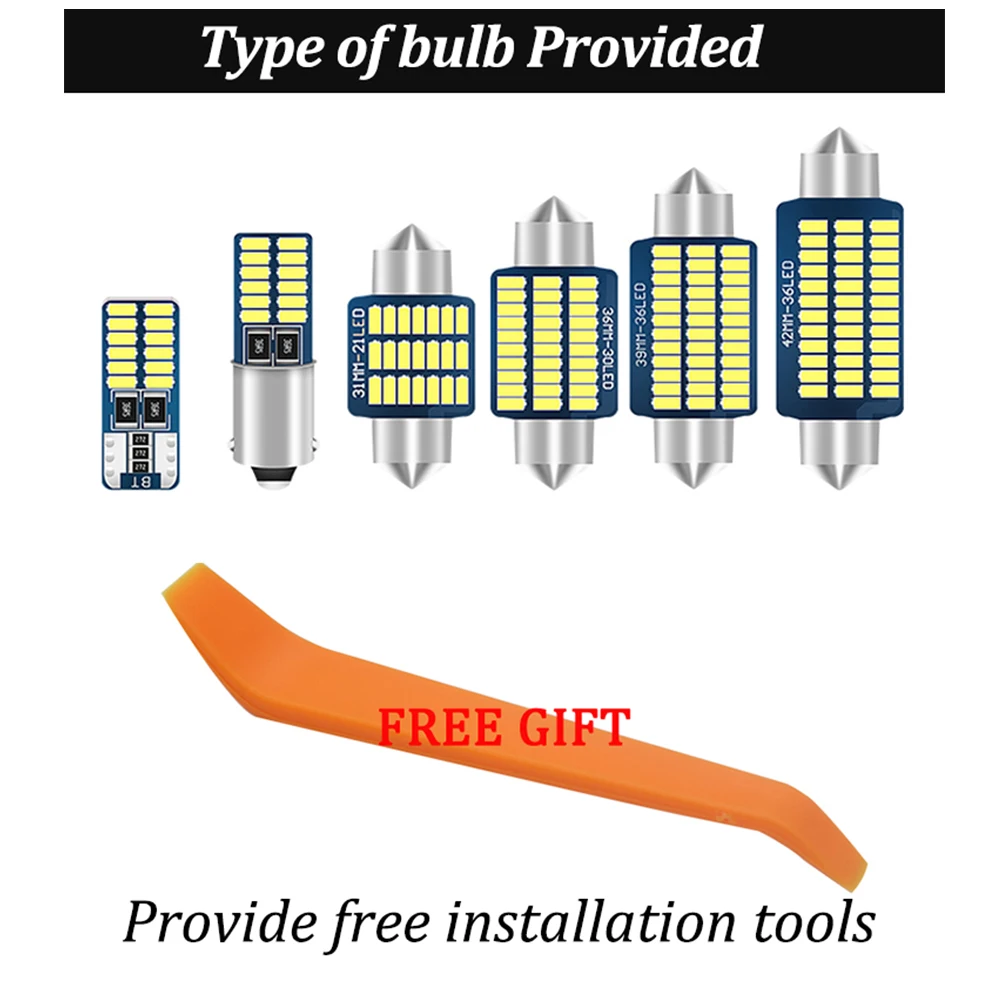 9 шт. белые светодиодные с Canbus салона комплект ламп для Honda CR-V CRV 2002 - 2006