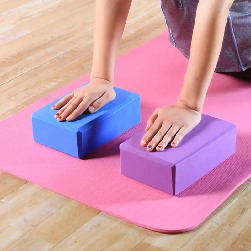 EVA Yoga Block Foam Brick Stretching Aid Gym Pilates Exercise Fitness Body Building Shaping Sport Training | Спорт и развлечения