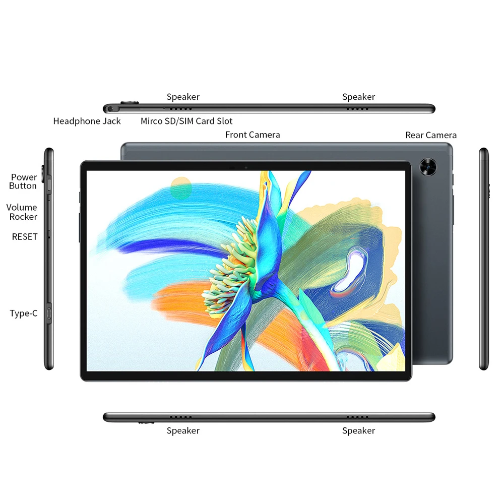 newest teclast m40 pro 10 1 inch tablet android 11 octa core 6gb ram 128gb rom 1920x1200 ips 4g network 5g wifi 7000mah tablets free global shipping