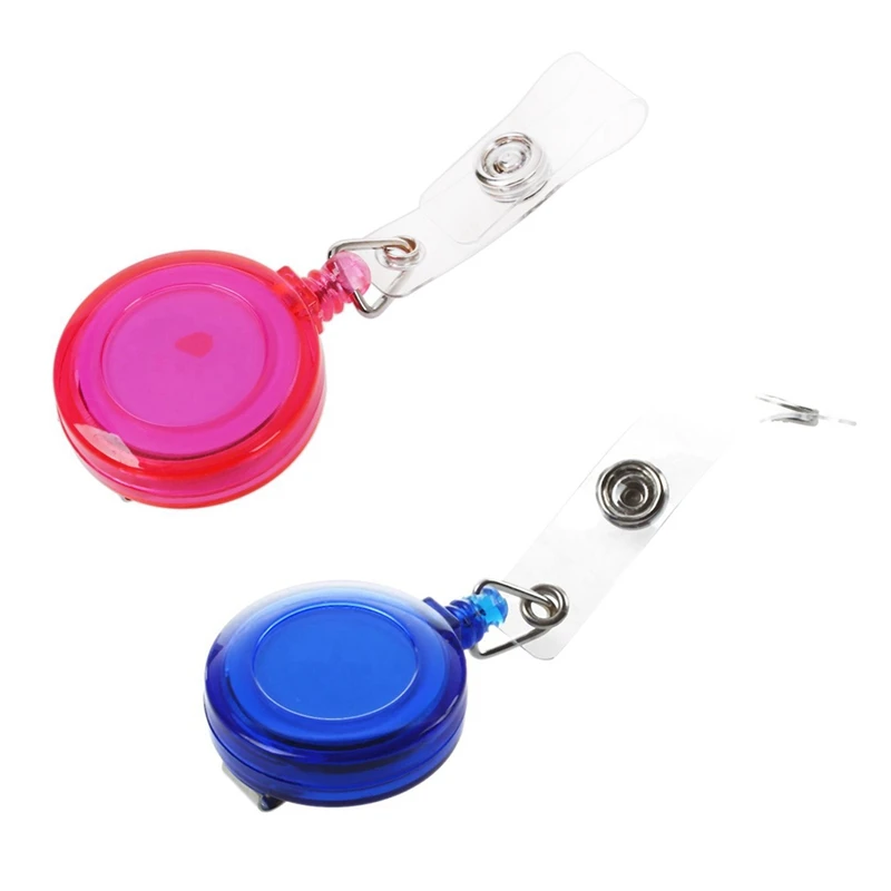 2 шт. держатель для идентификационных карт с зажимом|Пряжки и крючки| |