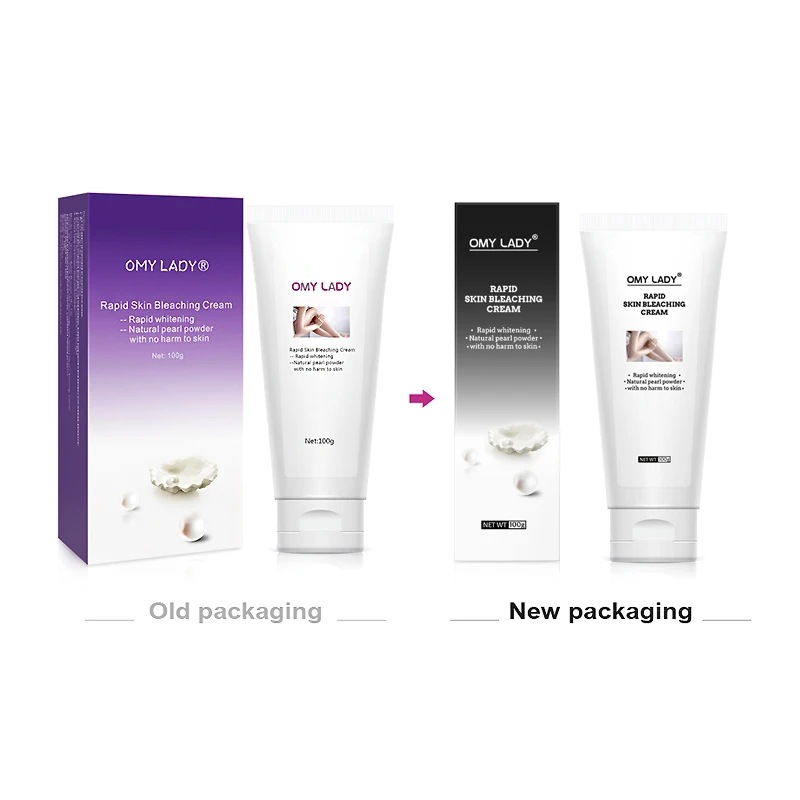 

OMY LADY Rapid Skin Bleaching Cream Summer Beach Body Collagen Quick Whitening Cream Skin Bleaching Brightening Moisturizing