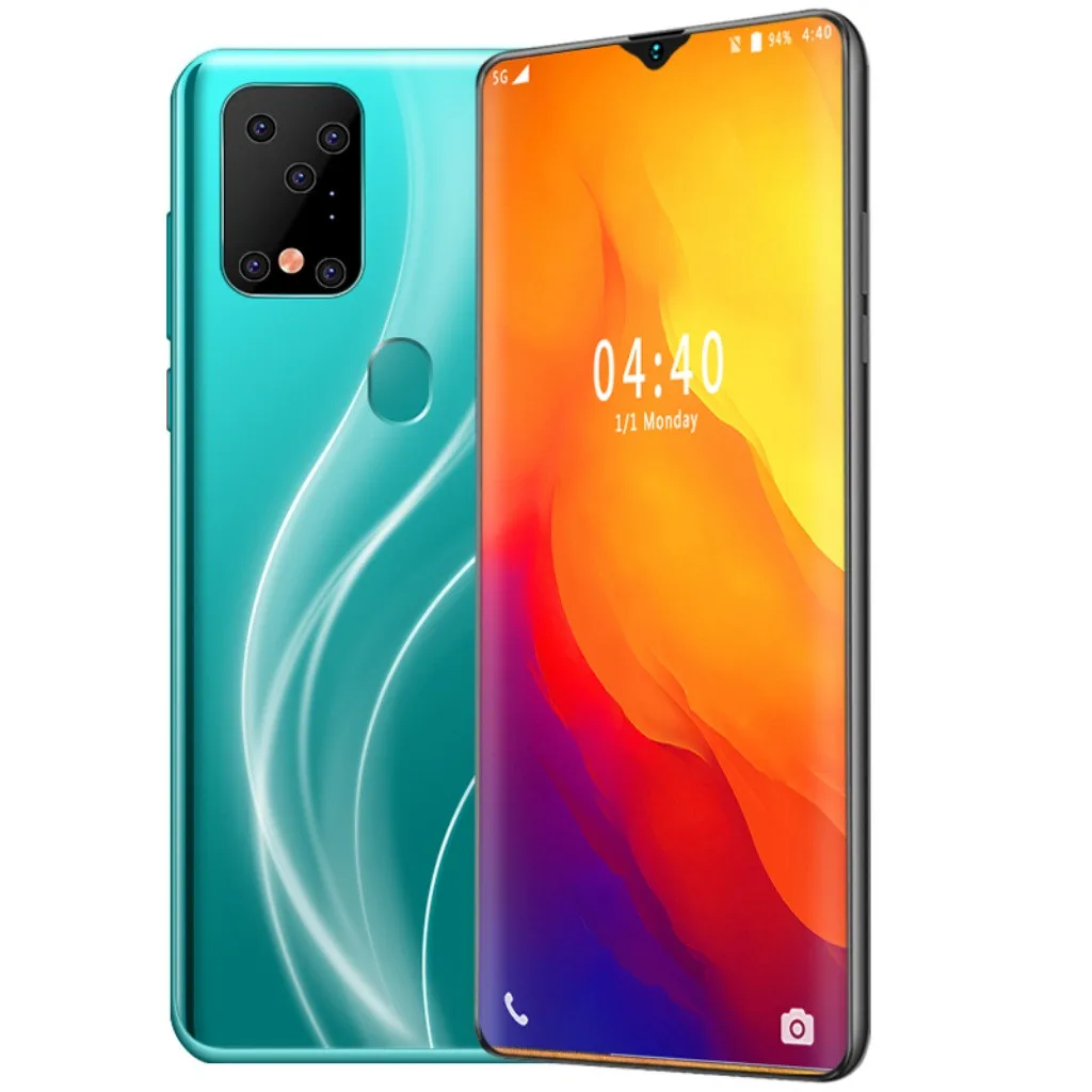 

S20 Plus Drop Screen Smart Phone 3g 6.7in Multifunction Fast Smartphones Network Cellphone Dual Sim Android Fingerprint Unlocked