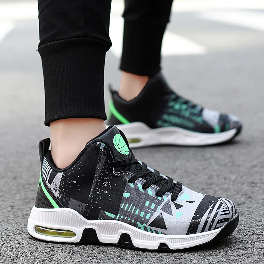 Мужские кроссовки износостойкие дышащие Нескользящие для спорта на открытом