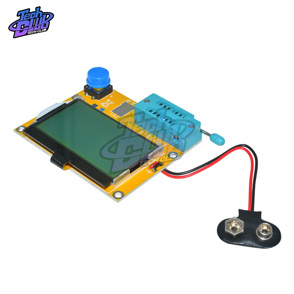 Цифровой тестер транзисторов с ЖК-дисплеем LCR-T4 измеритель емкости диодного