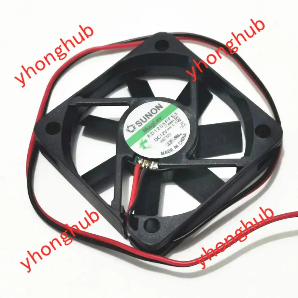 SUNON KD1205PFS3 11.B984.GN 12 В постоянного тока 1,1 Вт 50x50x10 мм вентилятор охлаждения сервера