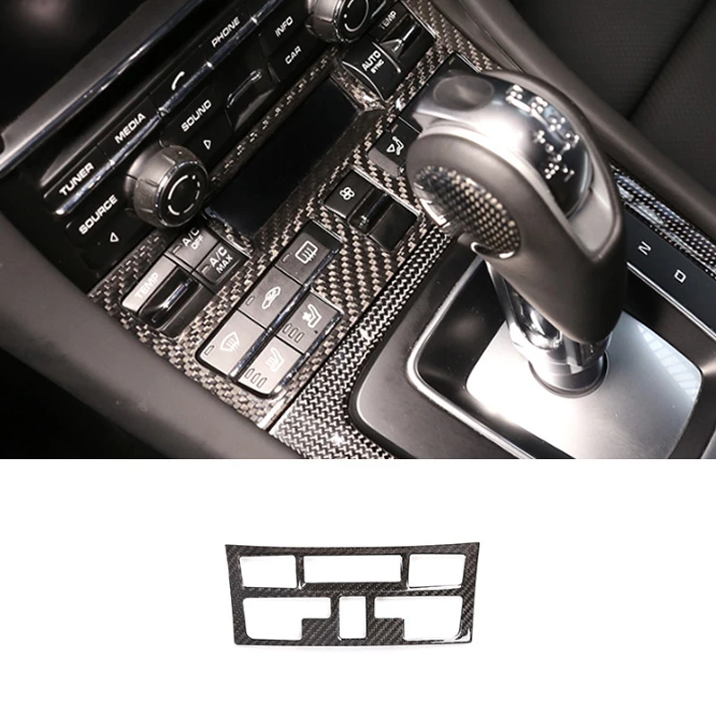 

Реальное углеродное волокно Автомобильная фотосессия для Porsche 718/911 автомобильные аксессуары интерьер