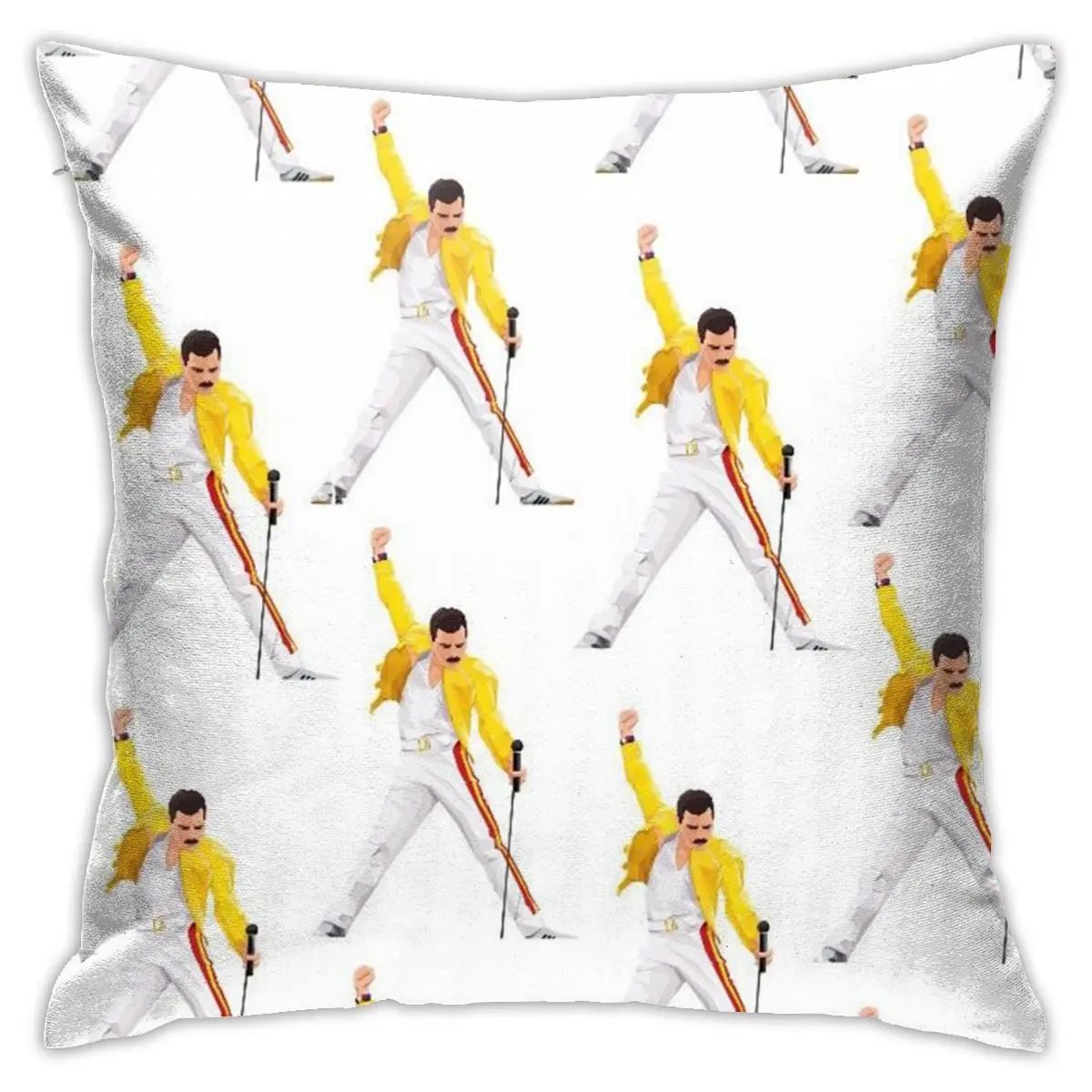 

Freddie Mercury Queen-Rock-Band Decorative Bedroom Livingroom Sofa Square Pillows Case Pattern Throw Pillow Covers