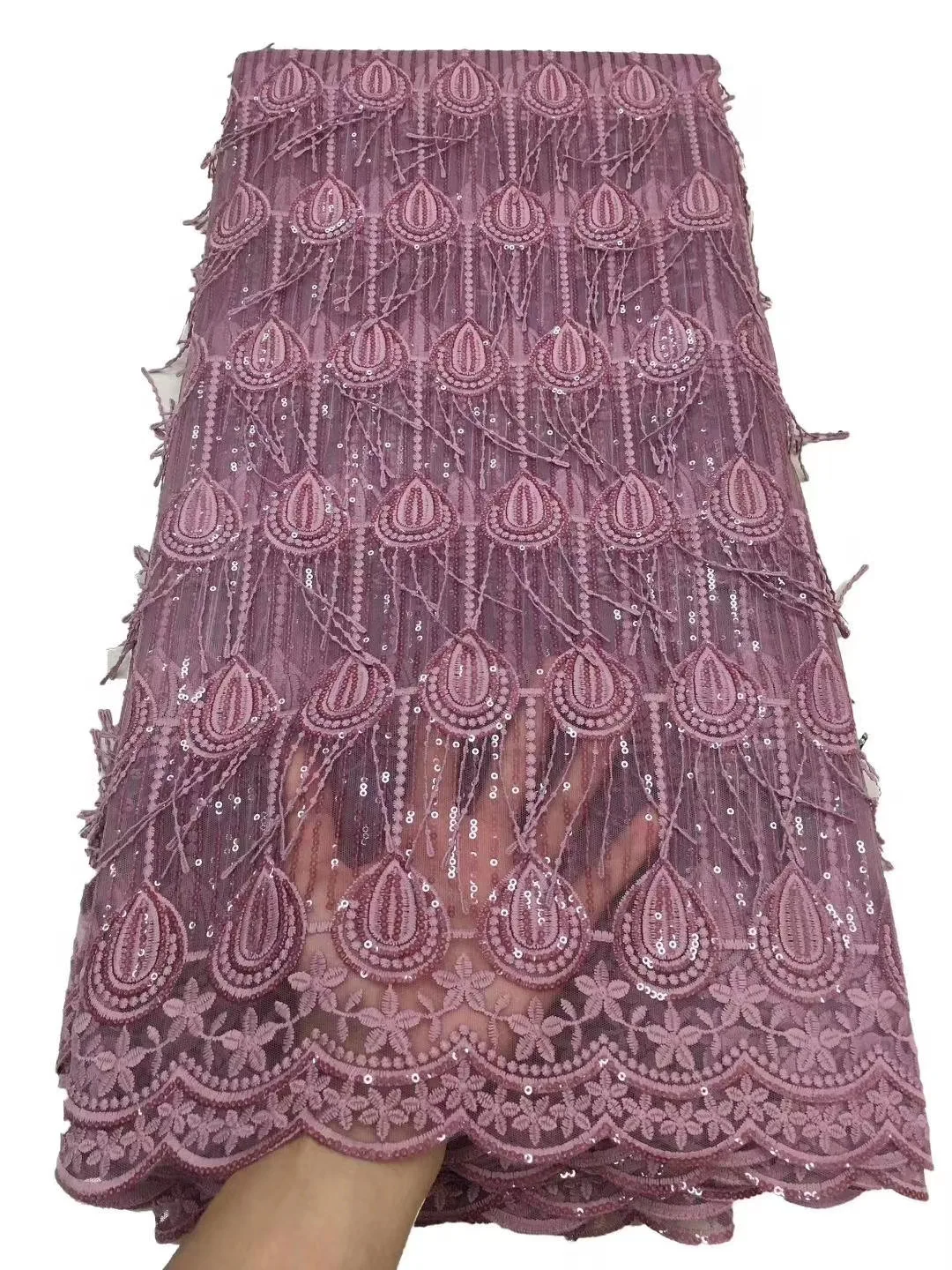 Новейшая африканская кружевная ткань 2020 высококачественные кружева с блестками