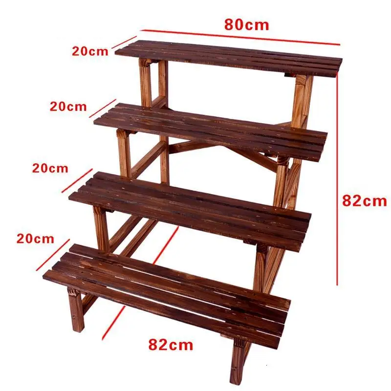 Macetas деревянная мебель Mueble Para Plantas Wood Terraza Etagere Pour Plante напольная стойка для балкона