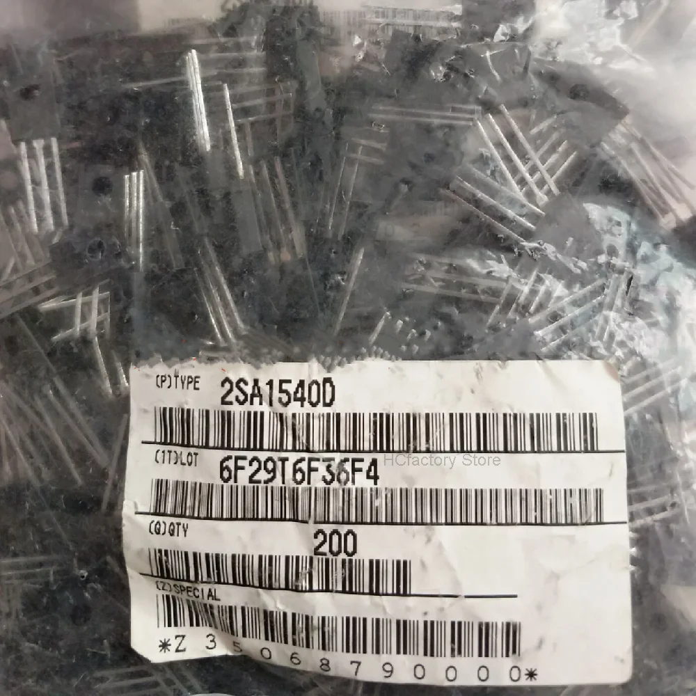 

Новый оригинальный 2SA1540D 2SA1540 A1540D A1540 TO-126, новый оригинальный 10 шт./лот, оптовая продажа, единый дистрибьютор