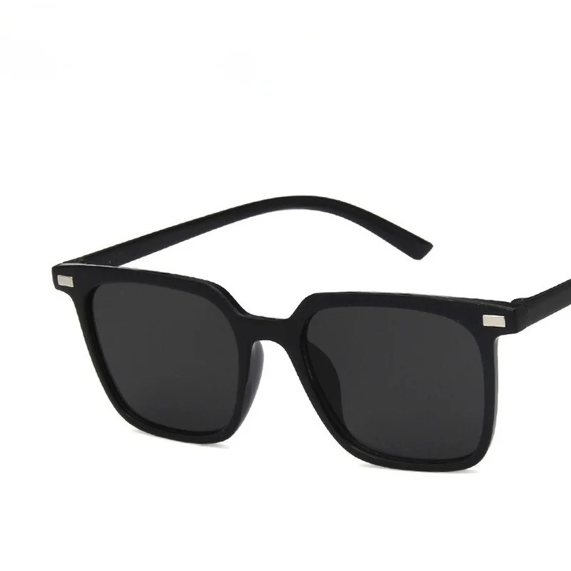 

Korean Version of The Trend Square Sun Glasses Fashion Ocean Piece Rice Nail Sunglasses Personality Men and Women Sunglasses