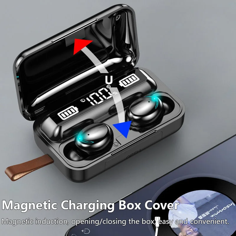 TWS Bluetooth-наушники беспроводные наушники стереогарнитура спортивные