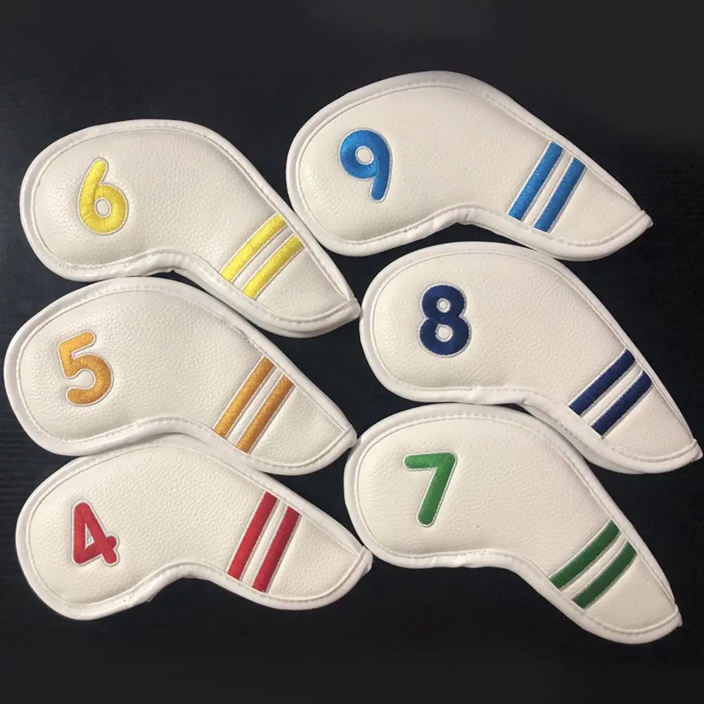 

Golf Club Cover PU Waterproof Iron Cap Cover