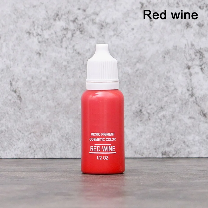 

15ml Liquid Pigment for Semi Permanent Lips Eyebrow Eyeliner CIN6 899