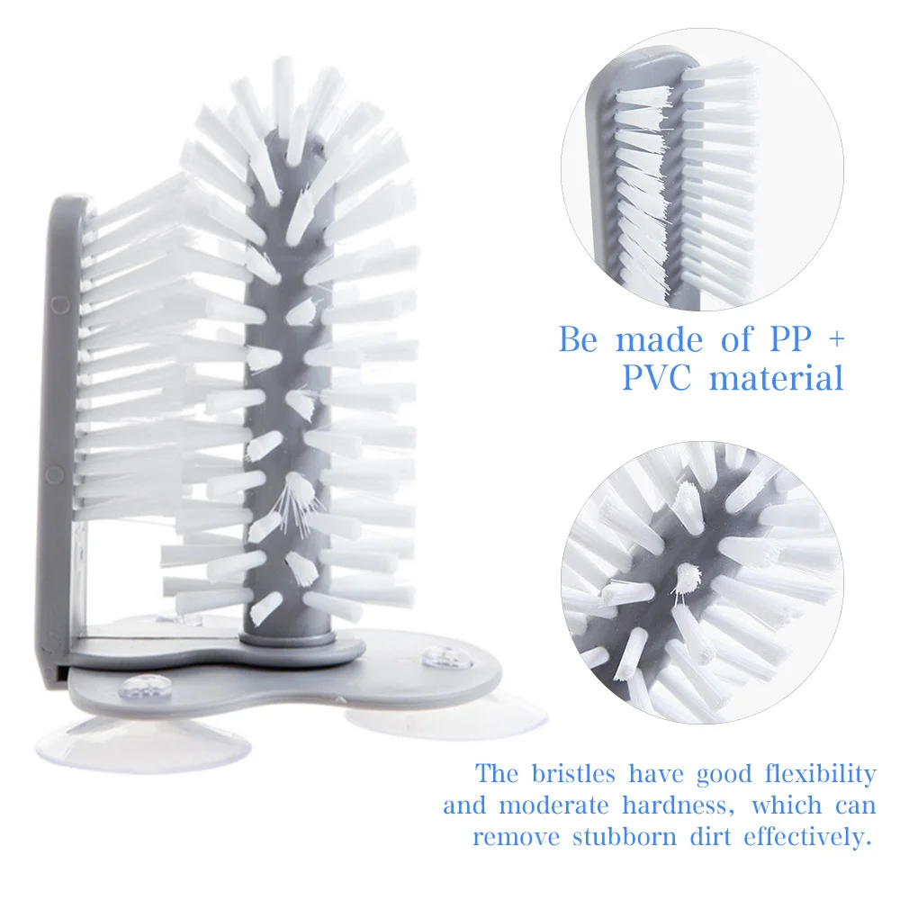 Щетка для очистки бутылки воды щетка мытья стекла стеклянной чашки уборки