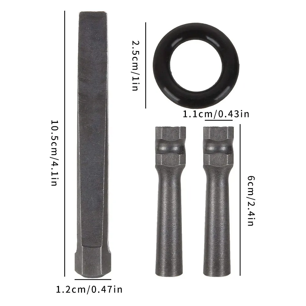 6 комплектов 5/8 дюйма разделитель камня штекер клиновидные перья прокладки