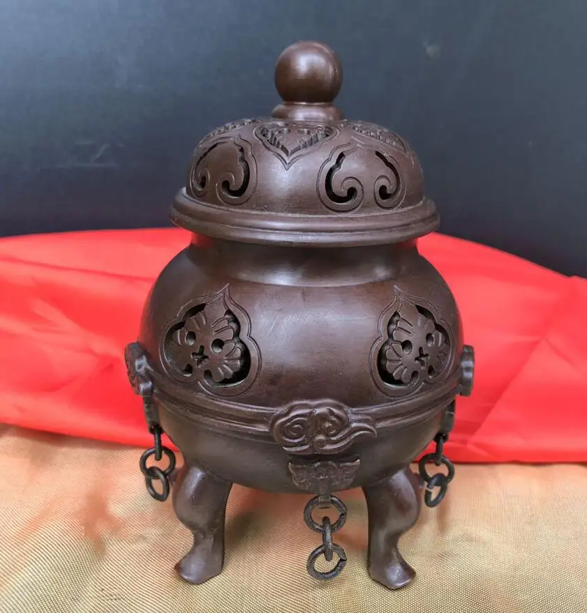 

Ручная латунная подставка для благовоний, 3 фута