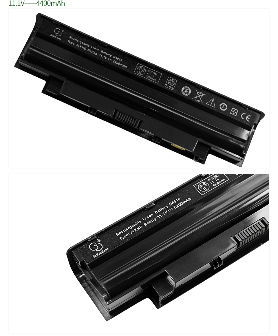 Golooloo 6 ячеек Аккумулятор для ноутбука Dell N7010D N7010R Vostro 1440 1450 1540 1550 3450 3550 04yrjh 06P6PN 07xfjj 312-0233