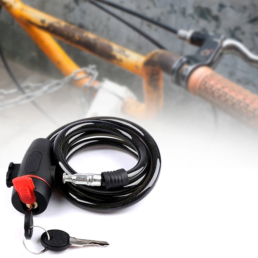 Противокражная Защитная спиральная простая в использовании стальная кабельная