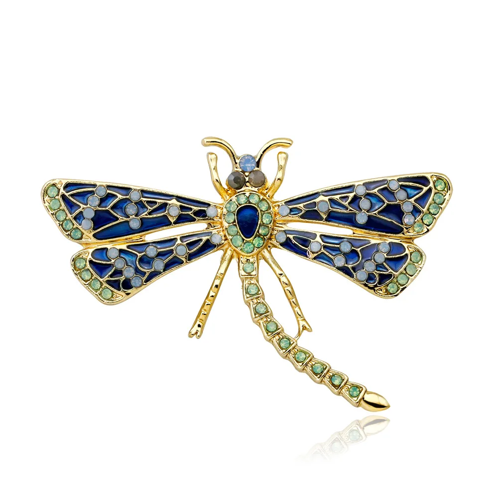 

Women's Brooch women's simple fashion Dragonfly Brooch sweater coat accessories women's animal Party Wedding Brooch Pin