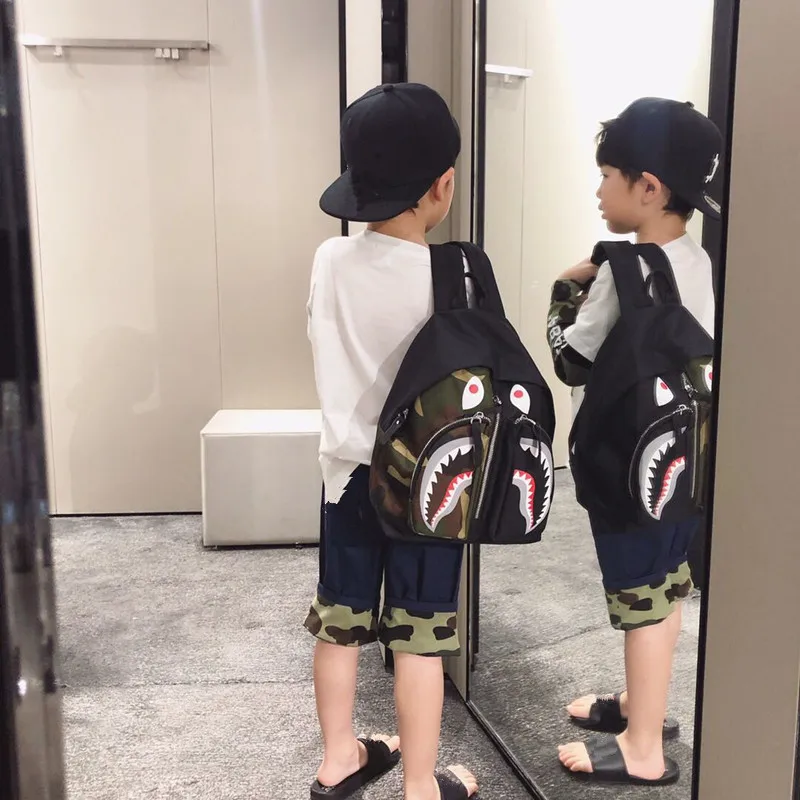 Новинка детская зеленая черная камуфляжная сумка через плечо с животными для