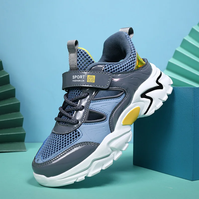 

Kikids/Баскетбольная обувь для мальчиков; Высокое качество; Детские Нескользящие сникерсы на мягкой подошве; Детская спортивная обувь; Баскет...