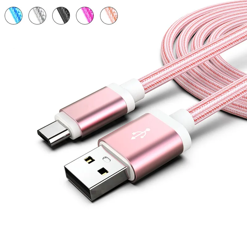 Кабель USB Type C для Samsung Galaxy S8 S9 S10 S10e Шнур 20 см 1 м 2 кабель Xiaomi Mi 9T A2 A3 Mi9T|Кабели