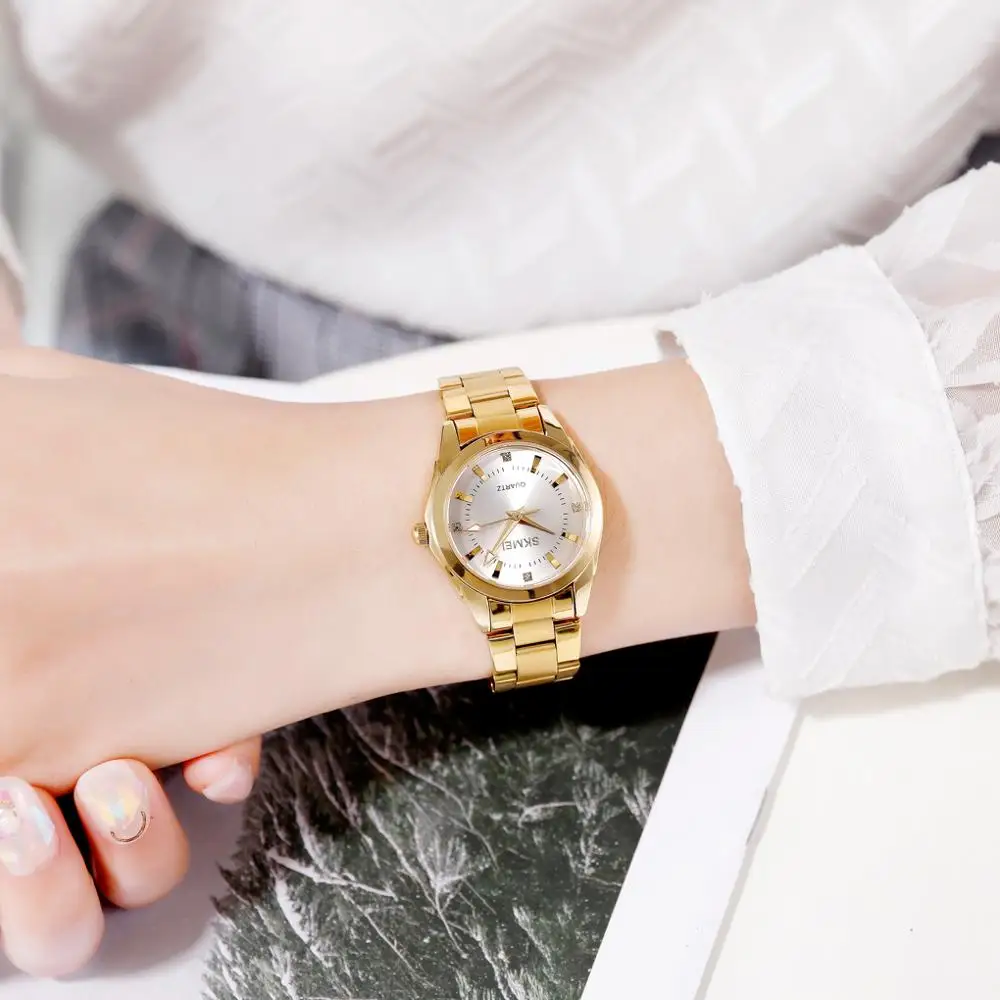 SKMEI Casual Women Romantic Quartz Watches Luxury Female Girl Clock Waterproof Ladies Wristwatches Relogio Feminino 1620