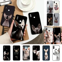toplbpcs tattoo sphinx cat phone case for redmi note 7 5 8a note8pro 9pro 8t coque for note6pro capa