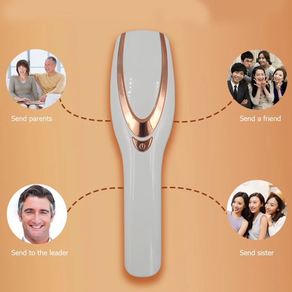 

Straightening irons electric simply hair straightener brush style hair straightener comb hair care massager automatic fast hair