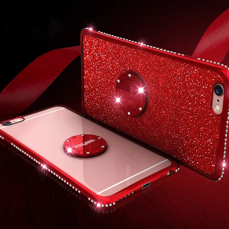 Чехол с блестящими стразами для телефона Xiaomi 6X8 подходит женщин Redmi on NOTE5 6A 6Pro Note4 X