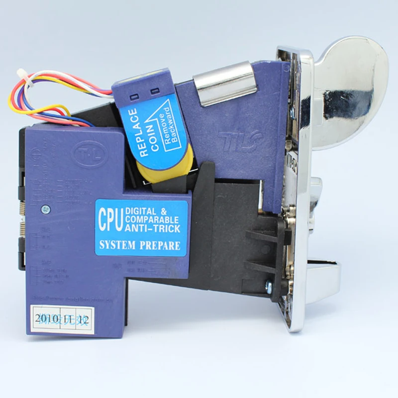 Высокоскоростной вставной передний вход один Монетный селектор TW-930 акцептор