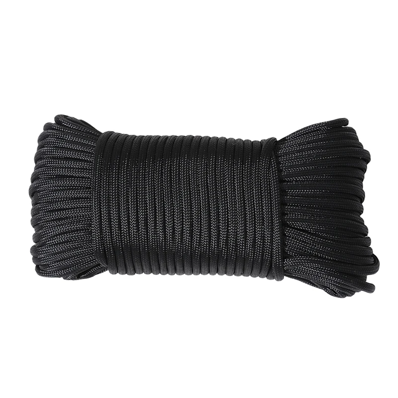 

High Quality Outdoor Climbing Rescue Rope 9 Core Umbrella Rope Lifesaving Missed Rope Equipment Outdoor Climbing Accessory Tools