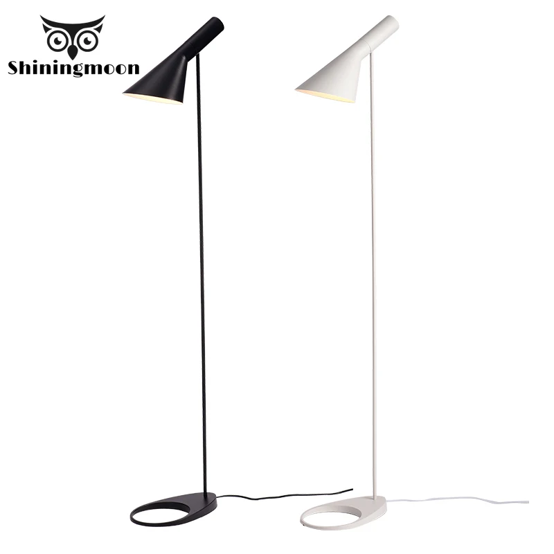 Современный дизайн светодиодный AJ Напольная Лампа в скандинавском стиле черного