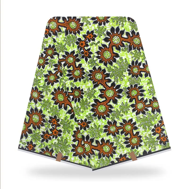 

Real Wax Veritable Fabrics 100%Cotton Original African Ankara Fabric Wholesale Print Fabric Pagne Africain Wax Y1116-13