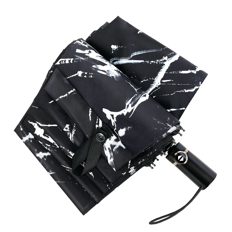 

UV Protection Sun Umbrella Rain Men Black Windproof Simple Portable Umbrella Large Rain Umbrellas Luxury Strong Rain Gear A6A