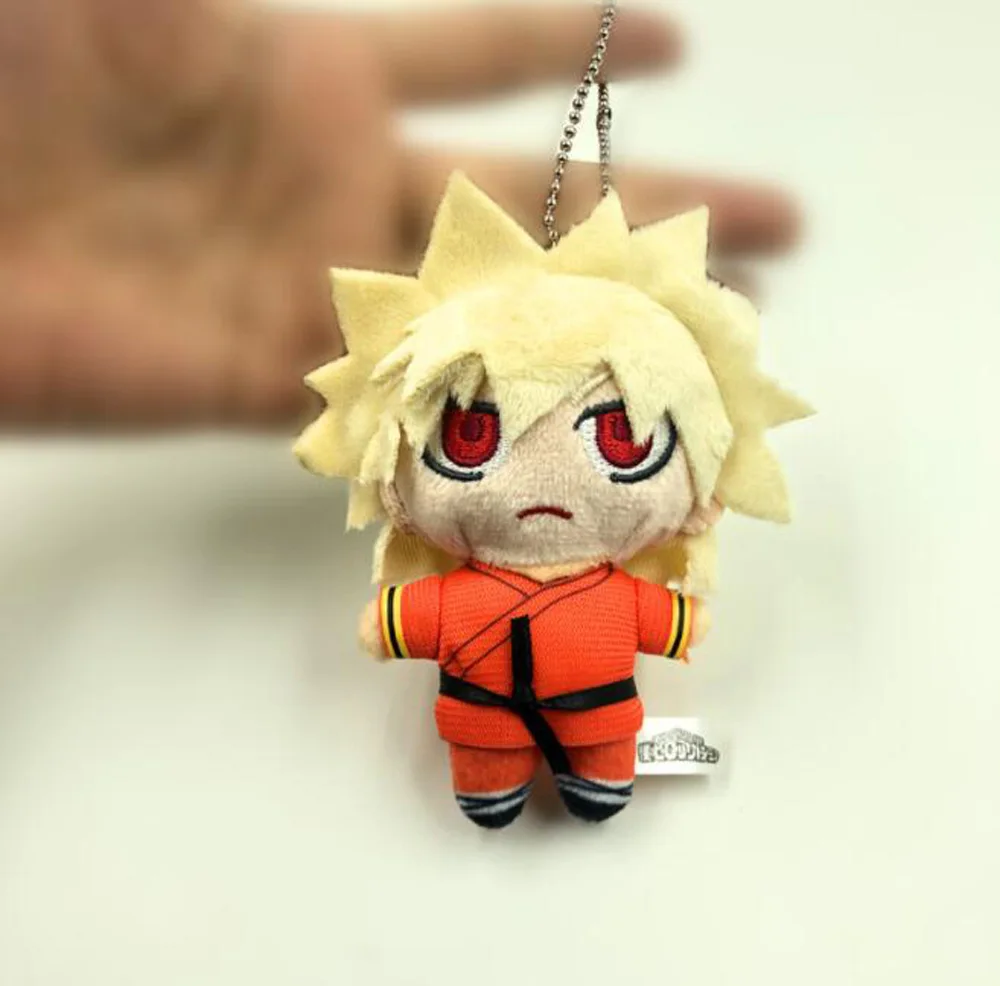 4-15 см My Hero Academy Bakugou Katsuki Todoroki Shoto Midoriya Izuku плюшевый брелок брошь значок с мешком фигурка игрушка TYQQ