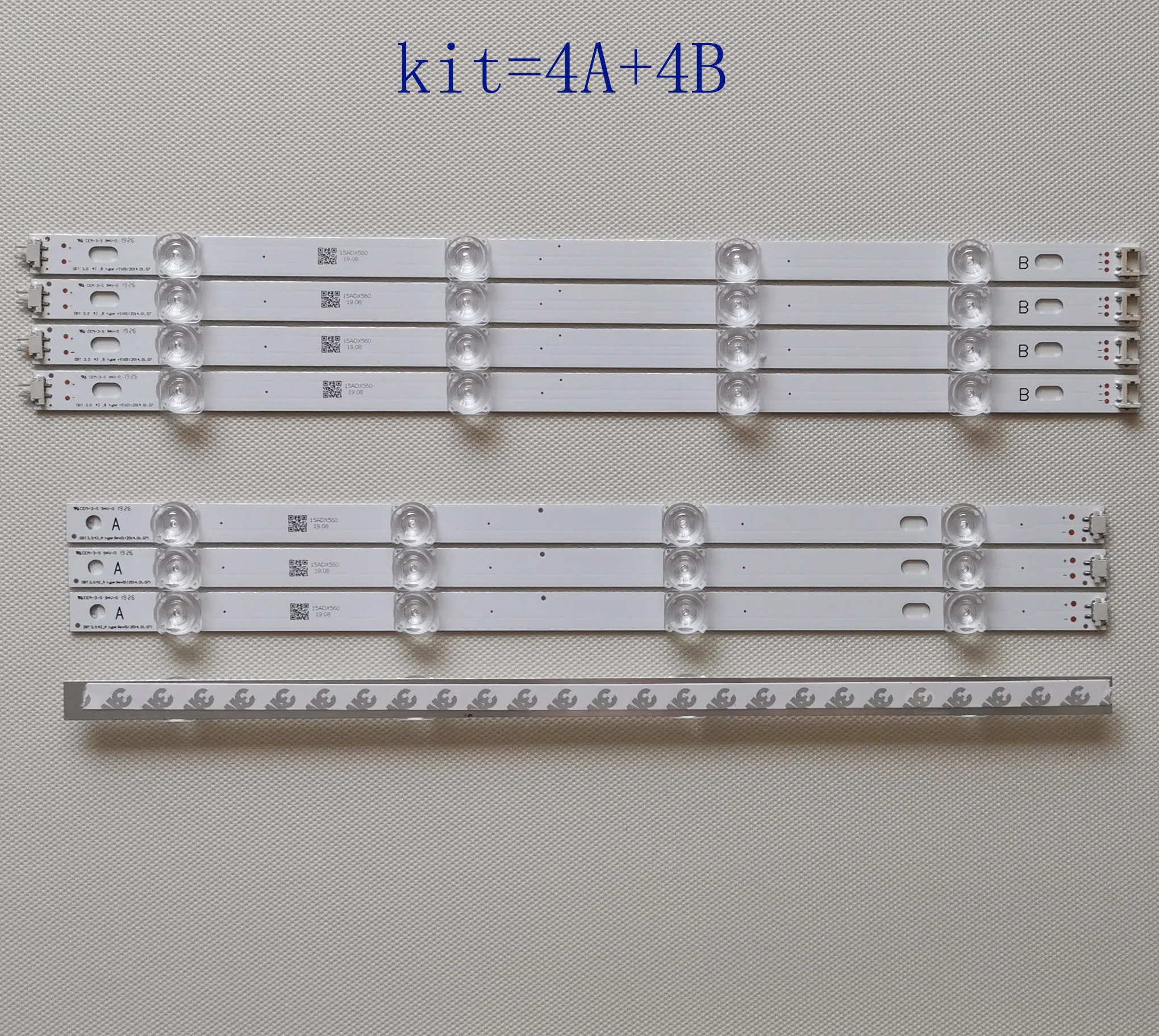 Светодиодный фонарь 4A + 4B/комплект для LG Innotek DRT 3 0 42 дюйма тип A/B 42LB5500 42LB5600 | Лампы и