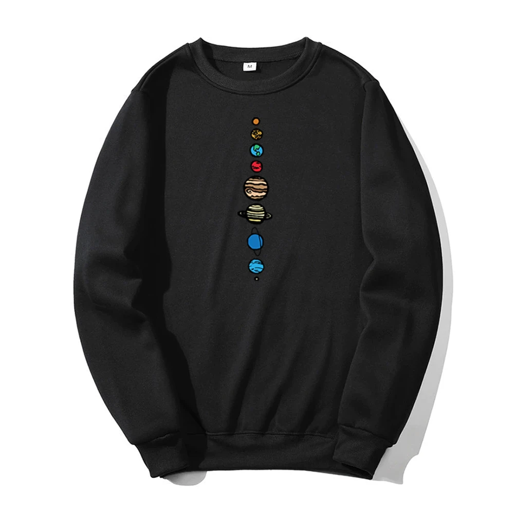 

Planets Colour 2021 Winter Male Casual Fitness Sweatshirt Hoodie Harajuku Printing Streetwear Unisex Fitness Hoodie
