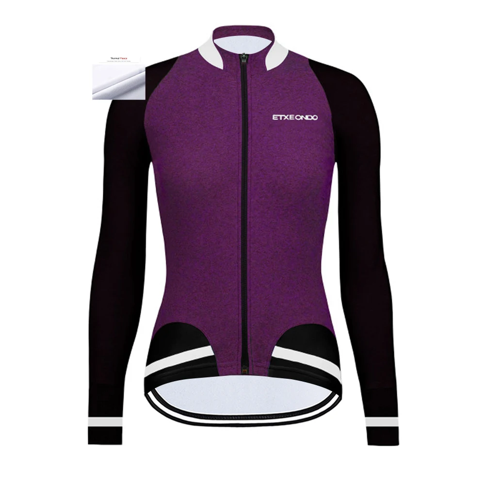 2020 Etxeondo термальная флисовая велосипедная Джерси новая женская зимняя теплая