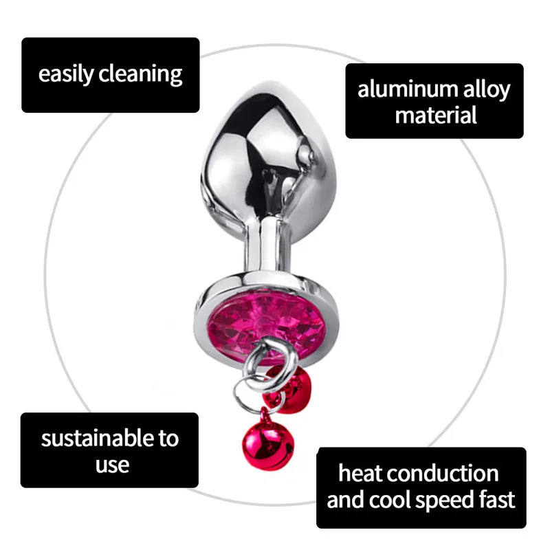 Анальная пробка из нержавеющей стали анальные бусины ювелирные изделия с