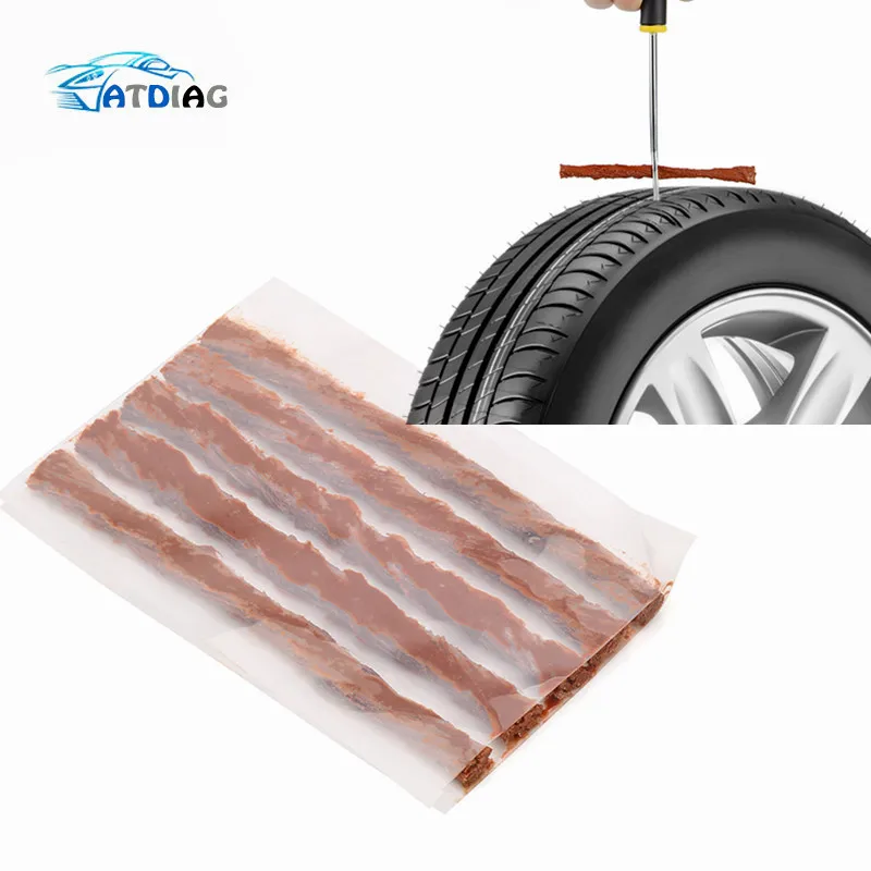 5 шт./лот полоски для ремонта бескамерных шин клейкие прокола аварийные резиновые