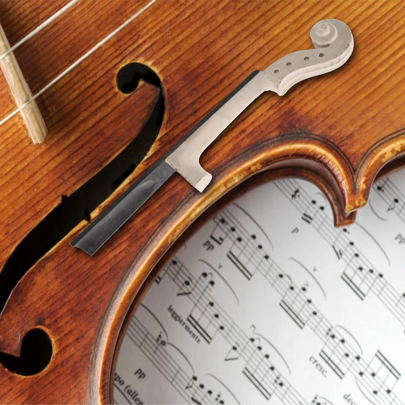

4/4 Size Maple Violin Neck Ebony Fingerboard Violin DIY Kit with Hand Carved Scroll