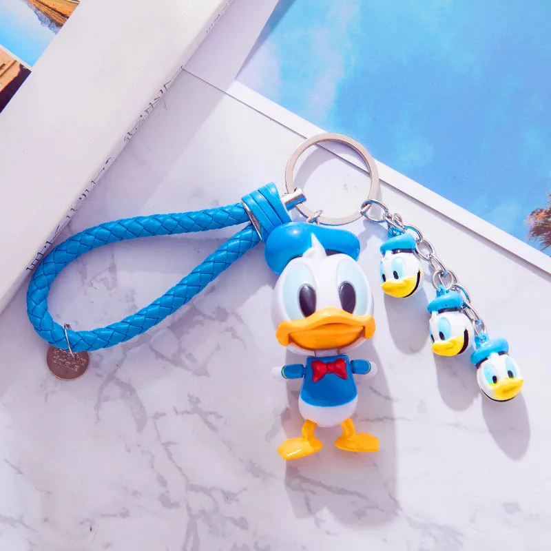 Брелок для ключей Дональд Дак из ПВХ