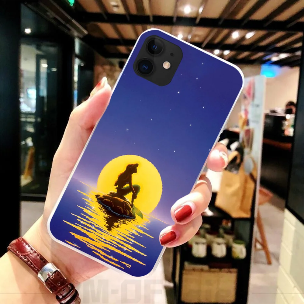 Viviana Princess Ariel Little Mermaid Soft Phone Case For iPhone 5C 5 5S SE 7 8 plus X XS XR MAX 11 pro Pro Max | Мобильные телефоны