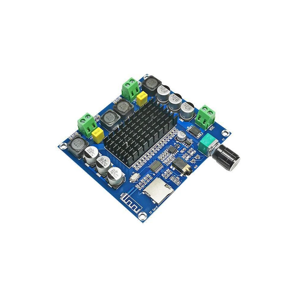 Плата цифрового усилителя TDA7498 Bluetooth 5 0 2-канальный аудио модуль 2*100 Вт AUX |