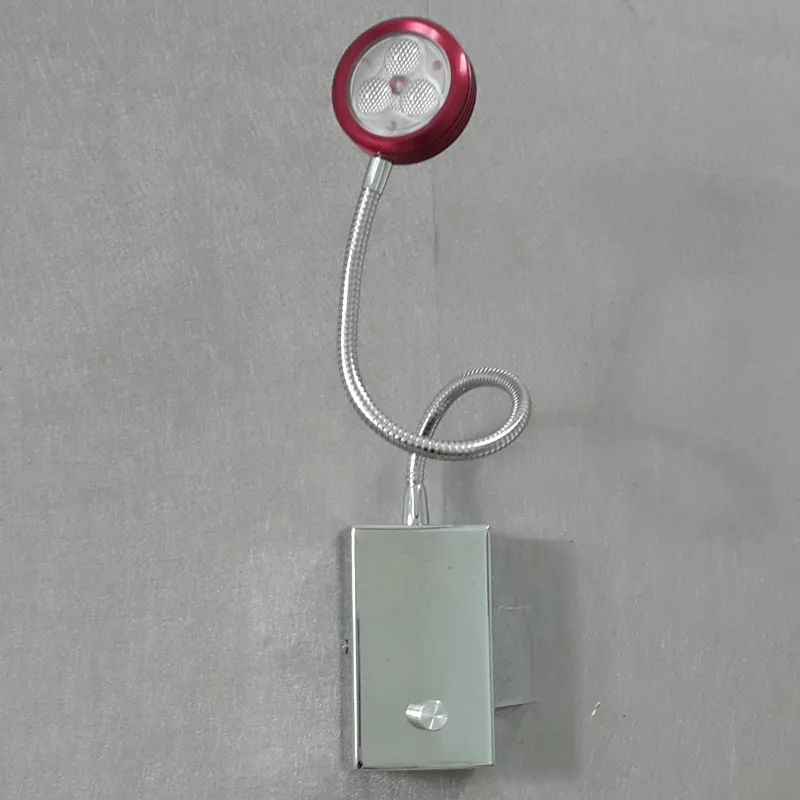 Декоративная настенная лампа Topoch светильник гусиная шея 15%-100% яркий диммер 3x1 Вт