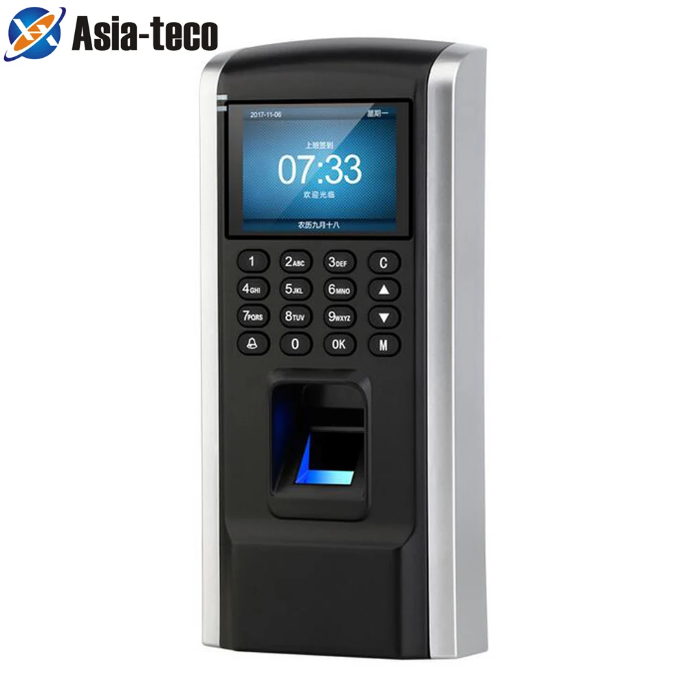 

Fingerprint Access Control Employee Time Attendance RFID Biometric Access TCP/IP USB port