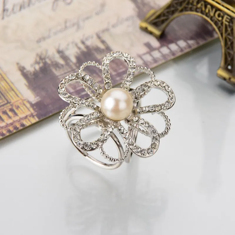 KingDeng Броши Жемчуг Эмаль Pin Шарф Пряжка Женские Аксессуары Модные Ювелирные